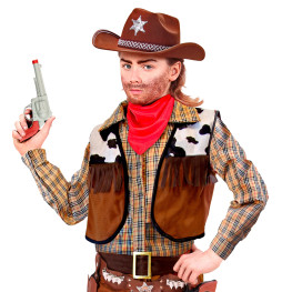 Cowboy Hut und Gewehr Kinder Kapuzen Pulli